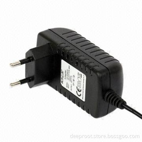 AC/DC Adapter for CCTV Camera with 18W Maximum Output Power, European Plug and CE Certified